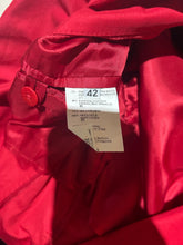 Load image into Gallery viewer, Vintage Costume National Red Trench Coat IT 42/ US 6
