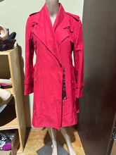 Load image into Gallery viewer, Vintage Costume National Red Trench Coat IT 42/ US 6
