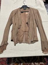 Load image into Gallery viewer, Zenobia 100% Chestnut Suede Jacket  IT 42/ US 6
