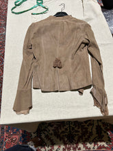 Load image into Gallery viewer, Zenobia 100% Chestnut Suede Jacket  IT 42/ US 6
