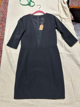 Load image into Gallery viewer, Zero Maria Cornejo Black Simple Shift Dress IT 44/ US 8

