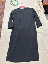 Load image into Gallery viewer, Zero Maria Cornejo Black Simple Shift Dress IT 44/ US 8
