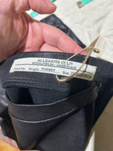 Load image into Gallery viewer, All Saints 100% Leather Low Rise Trousers Size US 6
