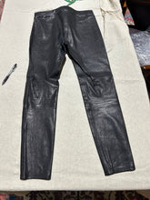 Load image into Gallery viewer, All Saints 100% Leather Low Rise Trousers Size US 6
