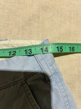 Load image into Gallery viewer, Vintage Abercrombie and Fitch 100% Cotton Light Blue Capris Size 4
