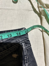 Load image into Gallery viewer, AMÒ Vintage Dark Wash Distressed Amo Jeans Size 27
