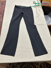 Load image into Gallery viewer, Hue Stretch Flare Black Jeggings Circa 2012 Size M
