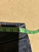 Load image into Gallery viewer, All Saints Dark Wash Straight Leg Distressed Jeans Size 27

