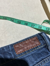 Load image into Gallery viewer, All Saints Dark Wash Straight Leg Distressed Jeans Size 27
