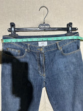 Load image into Gallery viewer, Plein Sud Half Leather Half Denim Pants Size 8
