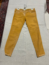 Load image into Gallery viewer, Iceberg Jeans Distressed Yellow Skinny Jeans Size 28
