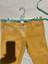 Load image into Gallery viewer, Iceberg Jeans Distressed Yellow Skinny Jeans Size 28
