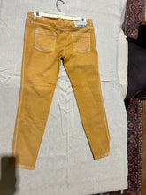 Load image into Gallery viewer, Iceberg Jeans Distressed Yellow Skinny Jeans Size 28
