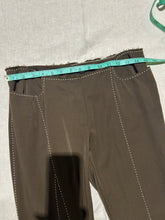 Load image into Gallery viewer, Plein Sud Brown Contrast Stitching Trousers Size 28/ S

