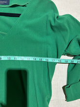 Load image into Gallery viewer, Piazza Sempione  Emerald Green Convertible Mini Dress With Belt Size S
