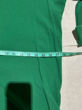 Load image into Gallery viewer, Piazza Sempione  Emerald Green Convertible Mini Dress With Belt Size S
