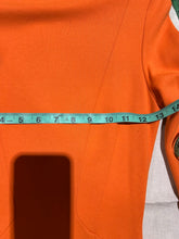 Load image into Gallery viewer, Paul Smith Black Label Collection Orange Boat Neck Dress Size S
