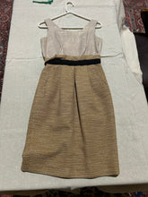 Load image into Gallery viewer, Dolce and Gabbana Combination Cotton /Linen Boat Neck Dress Size S
