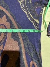 Load image into Gallery viewer, Rare Vintage Etro Milano Patterned Purple Patterned Dress Size S/M
