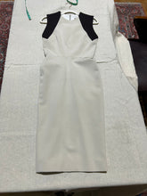Load image into Gallery viewer, Victoria Beckham Black and White Contrast Sleeveless Dress Size S
