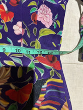Load image into Gallery viewer, Roksanda Ilincic Purple Floral Patterned Dress Size S/M
