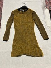 Load image into Gallery viewer, Burberry Prorsum Yellow Cashmere Sweater Mini Dress/ Top Size 6/ EU 38/ UK 10
