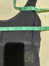 Load image into Gallery viewer, Vintage Narciso Rodriguez Mesh Middrift Little Black Dress Size S
