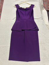 Load image into Gallery viewer, Herve Leroux Couture Purple Dress Size S
