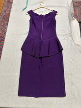 Load image into Gallery viewer, Herve Leroux Couture Purple Dress Size S
