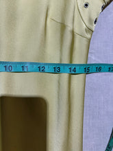 Load image into Gallery viewer, Vintage Burberry Bright Yellow Mini Dress Size S/M

