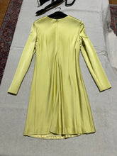 Load image into Gallery viewer, Vintage Burberry Bright Yellow Mini Dress Size S/M
