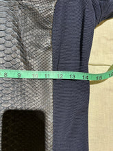 Load image into Gallery viewer, Snakeskin Navy Dress Size S/M
