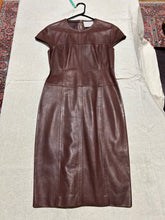 Load image into Gallery viewer, Jason Wu Leather T-Shirt Dress Size M
