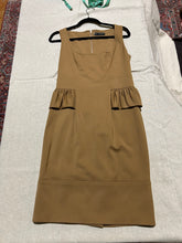 Load image into Gallery viewer, DSqaured Beige Square Neck with Ruffle Size S
