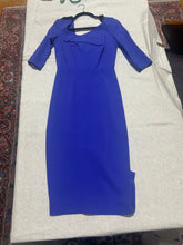 Load image into Gallery viewer, Rolland Mouret Made in England Early Collection Purple Dress Size S
