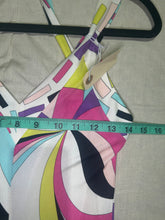 Load image into Gallery viewer, RARE Vintage Pucci 100% silk jersey Strappy Dress Size S
