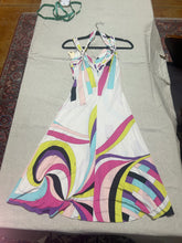 Load image into Gallery viewer, RARE Vintage Pucci 100% silk jersey Strappy Dress Size S
