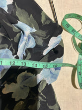 Load image into Gallery viewer, Zara Black Floral Maxi Dress Size XL
