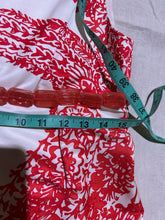 Load image into Gallery viewer, Giambattista Valli Couture Red Pattern Jewel Dress Size 8

