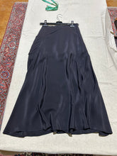 Load image into Gallery viewer, Yohji  Yamamoto Vintage Bias Cut Pinstripe Midi Skirt Size M
