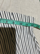 Load image into Gallery viewer, Vintage Pinstripe White Palazzo Pants Size XS
