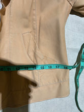 Load image into Gallery viewer, Zenobia Faux Suede Beige Cropped Jacket Size S
