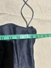 Load image into Gallery viewer, Luca Luca Halter Navy Blue Dress with Belt Detail Size 6
