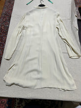 Load image into Gallery viewer, Vintage Emporio Armani Cream Shirt Dress Size M
