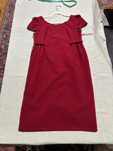 Load image into Gallery viewer, Moschino Empire Waist Red Baby Doll Dress Size M
