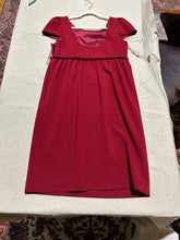 Load image into Gallery viewer, Moschino Empire Waist Red Baby Doll Dress Size M
