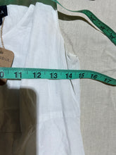 Load image into Gallery viewer, Zenobia White Cotton Dress Size S/M
