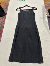 Load image into Gallery viewer, Zenobia Black Midi Dress Size S
