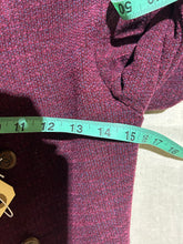 Load image into Gallery viewer, RARE Vintage Authenic Chanel Wine Coat Size S/M
