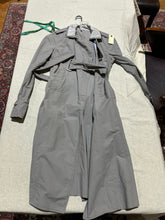 Load image into Gallery viewer, Costume National Gray Trench Coat Size S
